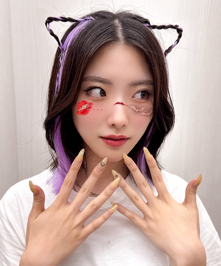 【猫耳ヘアアレンジ】カラーエクステ/ポイントメッシュエクステ2type[wgt812]