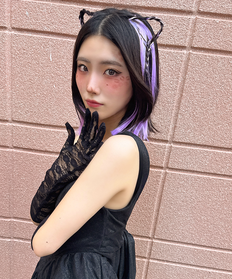 【猫耳ヘアアレンジ】カラーエクステ/ポイントメッシュエクステ2type[wgt812]