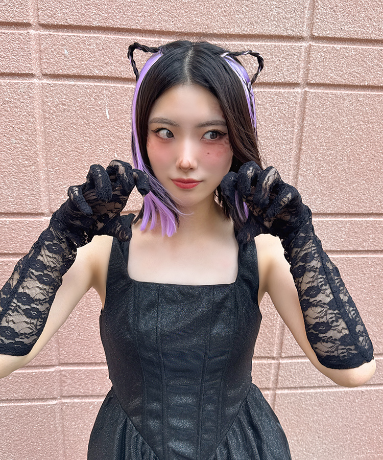 【猫耳ヘアアレンジ】カラーエクステ/ポイントメッシュエクステ2type[wgt812]