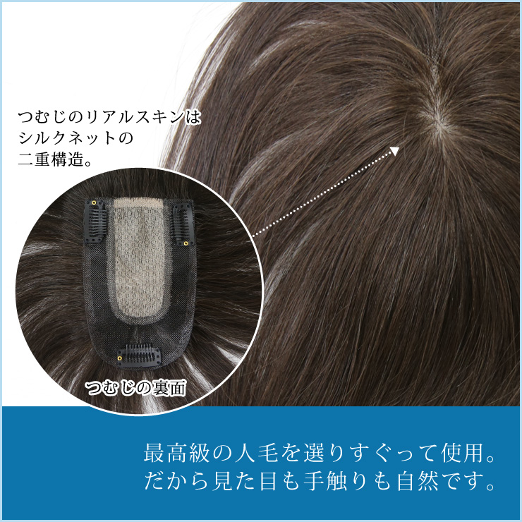 こちらの商品の人毛について