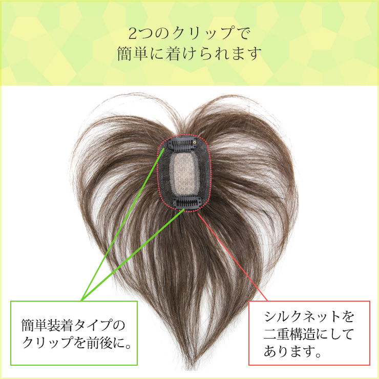 2つのクリップ。