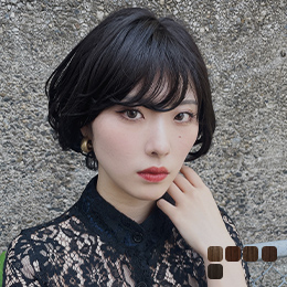 医療用ウィッグ/【モアナチュラルカット】【ネオ昭和】MOMOEボブ