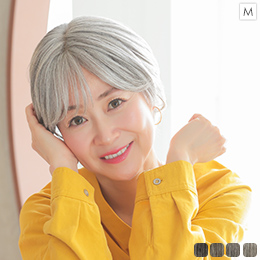 アクアドール マニッシュショート 人毛ミックス ウィッグ Mサイズ 医療用ウィッグ ボブ/ヴィーナス マニッシュショート人毛MIX