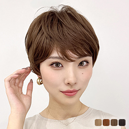 ウィッグ ショート/プチ手植え ブルームピクシーショート [wg374]