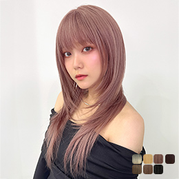 ウィッグ ロング/y2kハッシュカットロング [wg375]