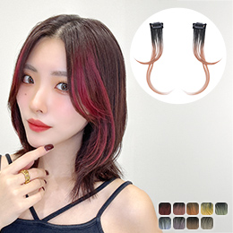 エクステ インナーカラー/瞬間チェンジ サイドバングカラーエクステ [wgt833]