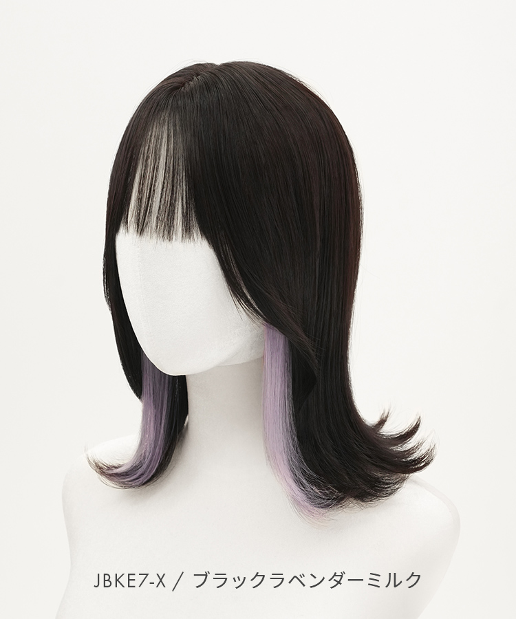 ウィッグ ミディアム/プチ手植え イヤリングティントミディ [wg371]