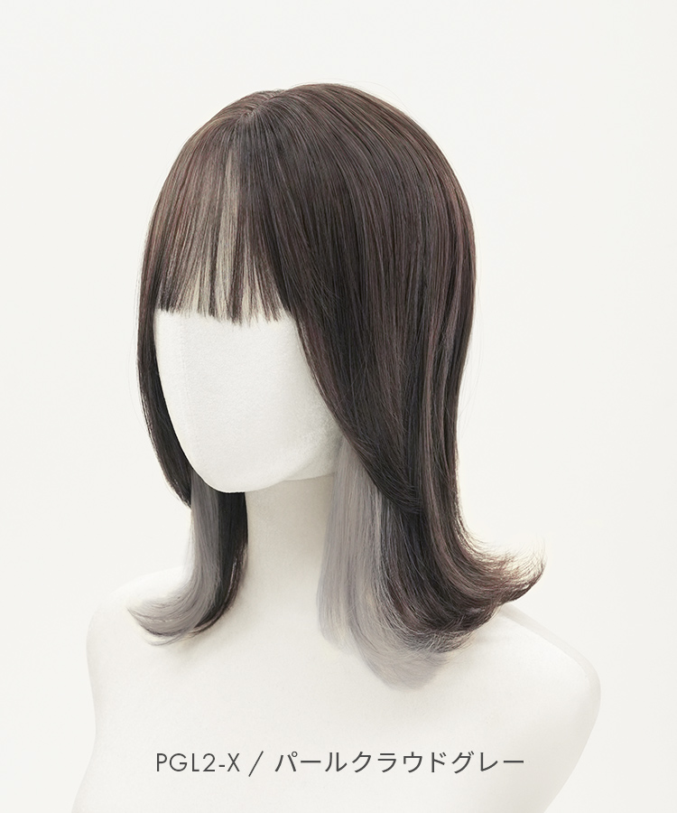 ウィッグ ミディアム/プチ手植え イヤリングティントミディ [wg371]