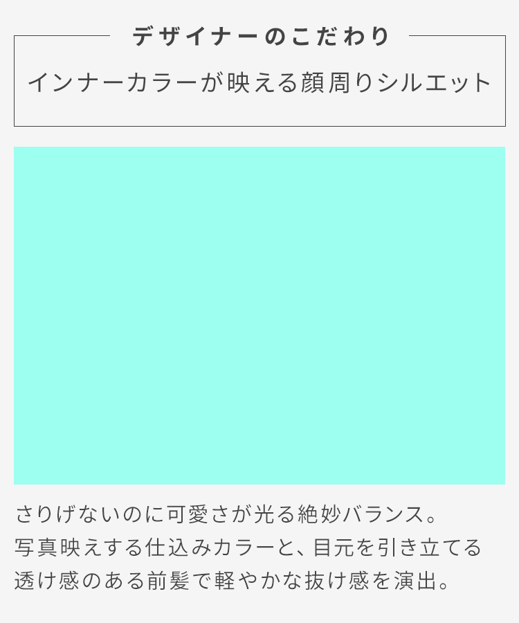 ウィッグ ミディアム/【仮】推し活ミディアム [wg373]