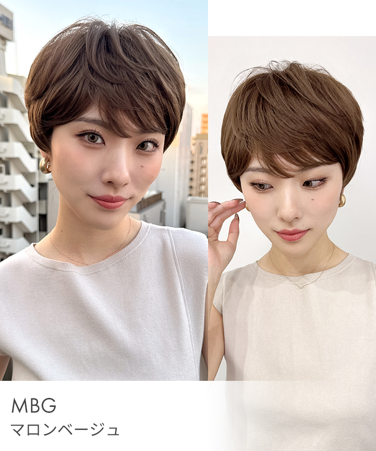 ウィッグ ショート/プチ手植え ブルームピクシーショート [wg374]