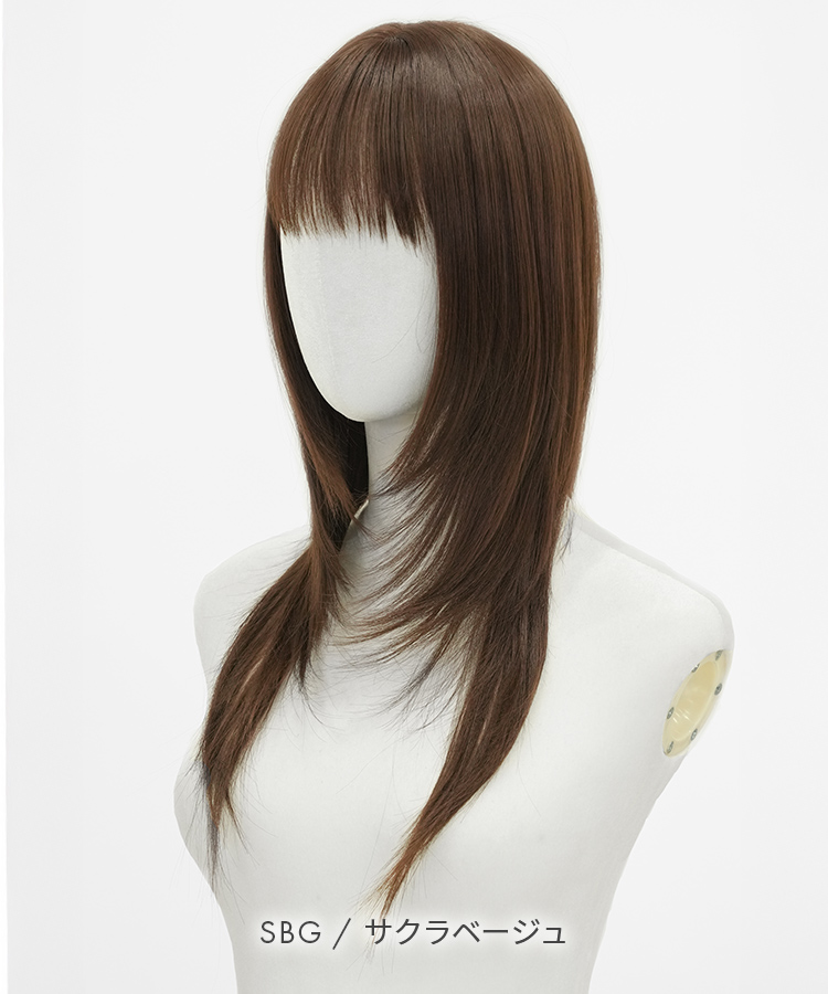 ウィッグ ロング/y2kハッシュカットロング [wg375]