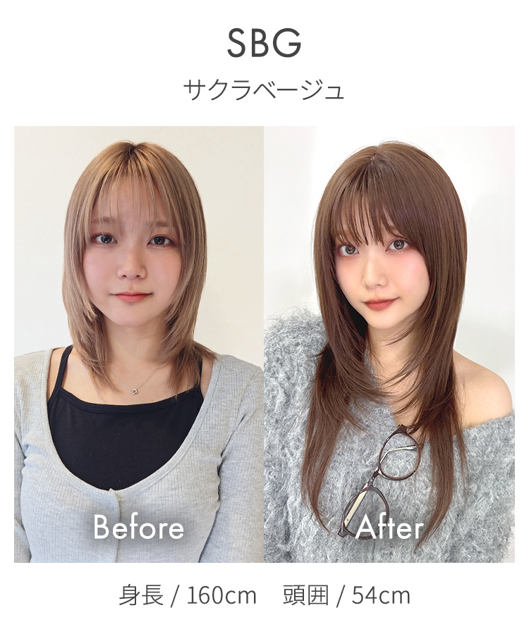 ウィッグ ロング/y2kハッシュカットロング [wg375]