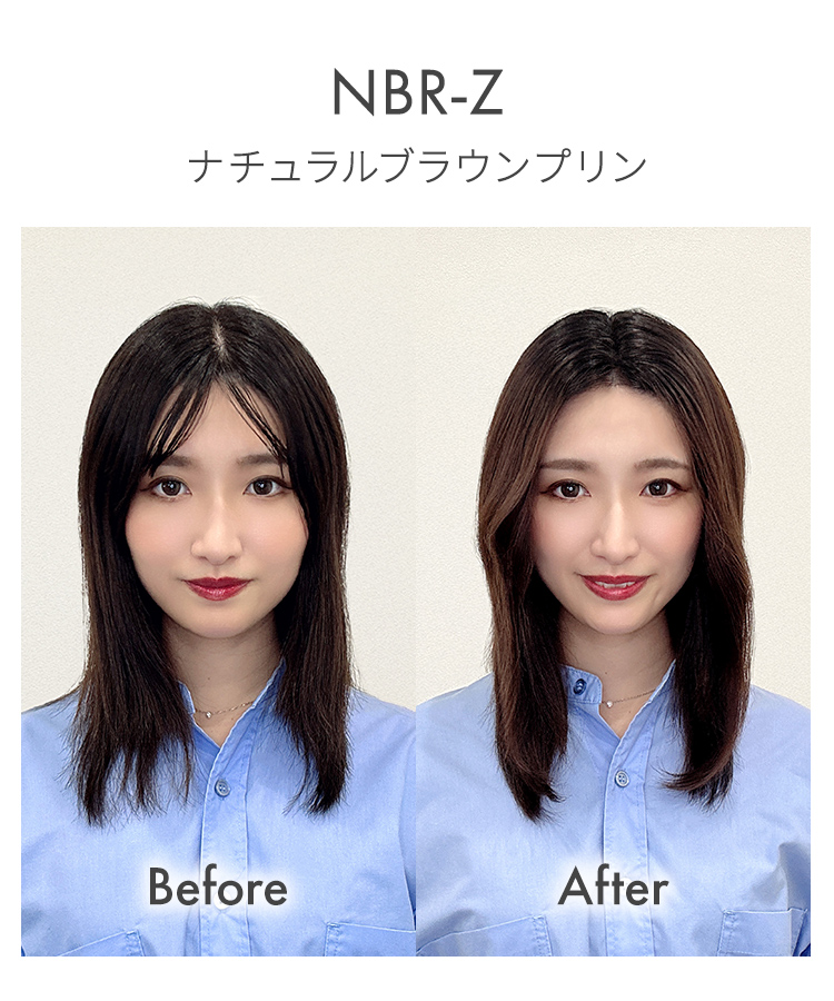 部分ウィッグ/前髪なしミディアム 部分手植えへアピース [wgt105]