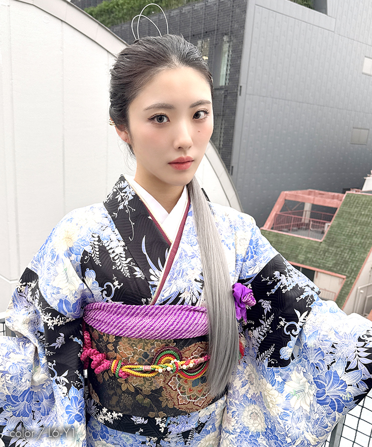 カラーエクステ/ポニーテールリング スーパーロングストレート [wgt821]