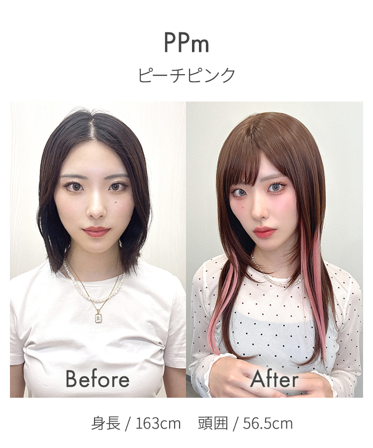 カラーエクステ/ポイント細ハイライトエクステ [wgt829]