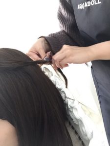 ウィッグアレンジ！ねじりハーフアップを試そう