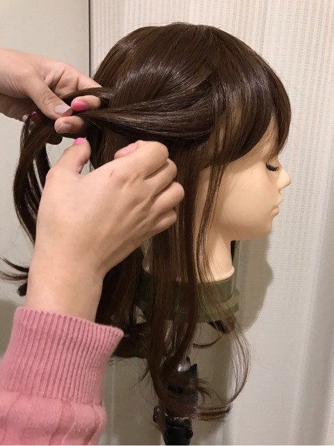 医療用ウィッグでもできるポニーテールアレンジ♪