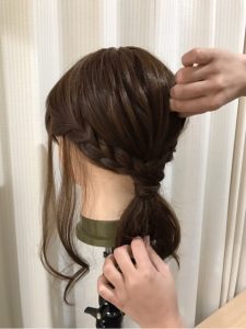 医療用ウィッグでもできるポニーテールアレンジ♪