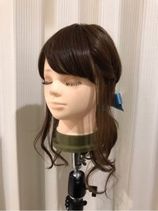 医療用ウィッグでもできるポニーテールアレンジ♪