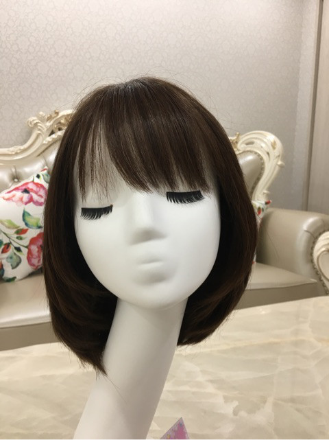 人毛MIX♡ナチュラルボブスタイルのご紹介！自然な人工皮膚付き
