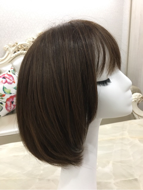 人毛MIX♡ナチュラルボブスタイルのご紹介！自然な人工皮膚付き