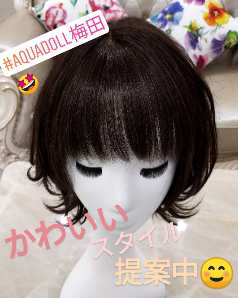 アクアドール ヴィーナスの無造作ウェーブ☆newスタイルウィッグのご紹介