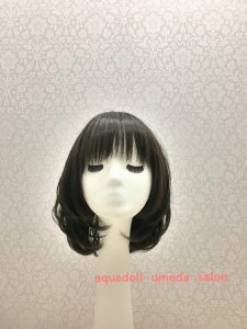 自然な内巻きカールスタイル！