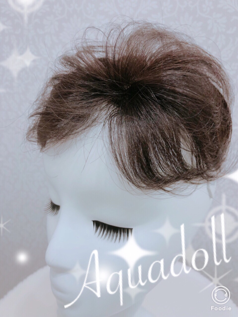 ふんわり軽やかヘアピース