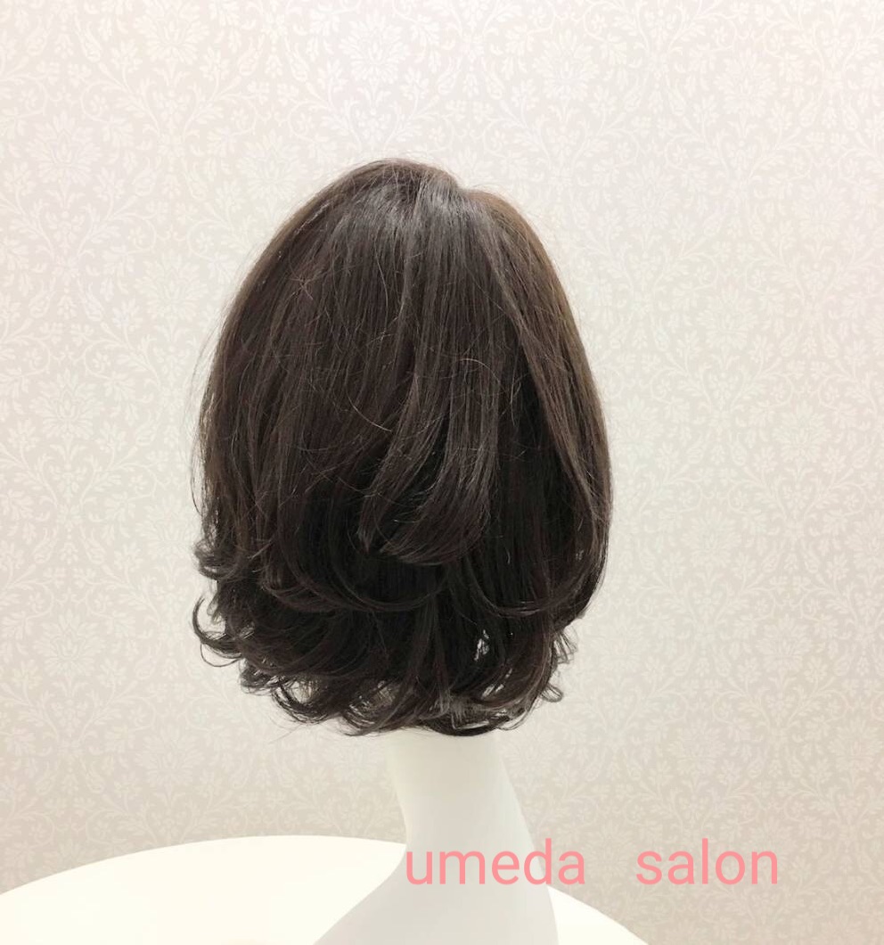後ろから見た感じです〜〜