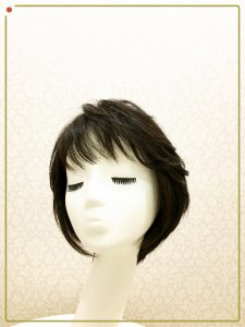 ナチュラルブラックのミセスショートです！