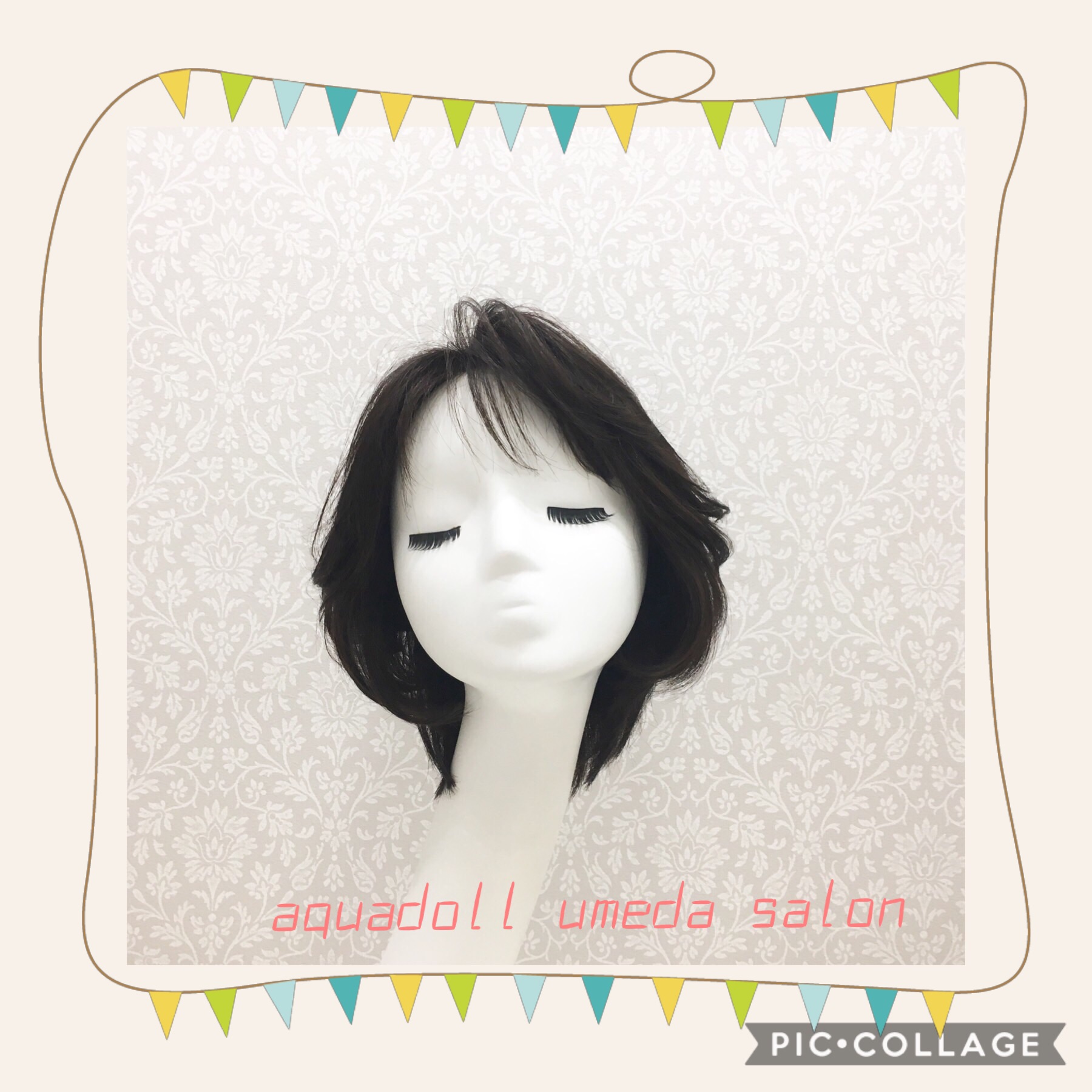 前から見た感じです！