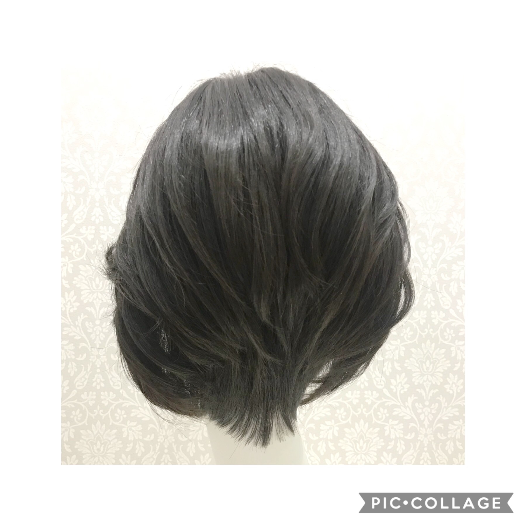 手ぐしで簡単☆ふんわりリバースカールショートボブ♪ | 梅田
