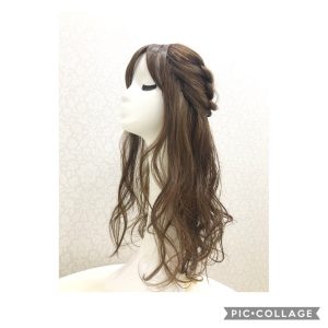 （お話し中）アクアドールAQUADOLLウィッグ　カツラ　髪型アレンジ 簡単ヘアアレンジで蒸し暑い夏も、可愛く、涼しく、華やかに♡ | 梅田