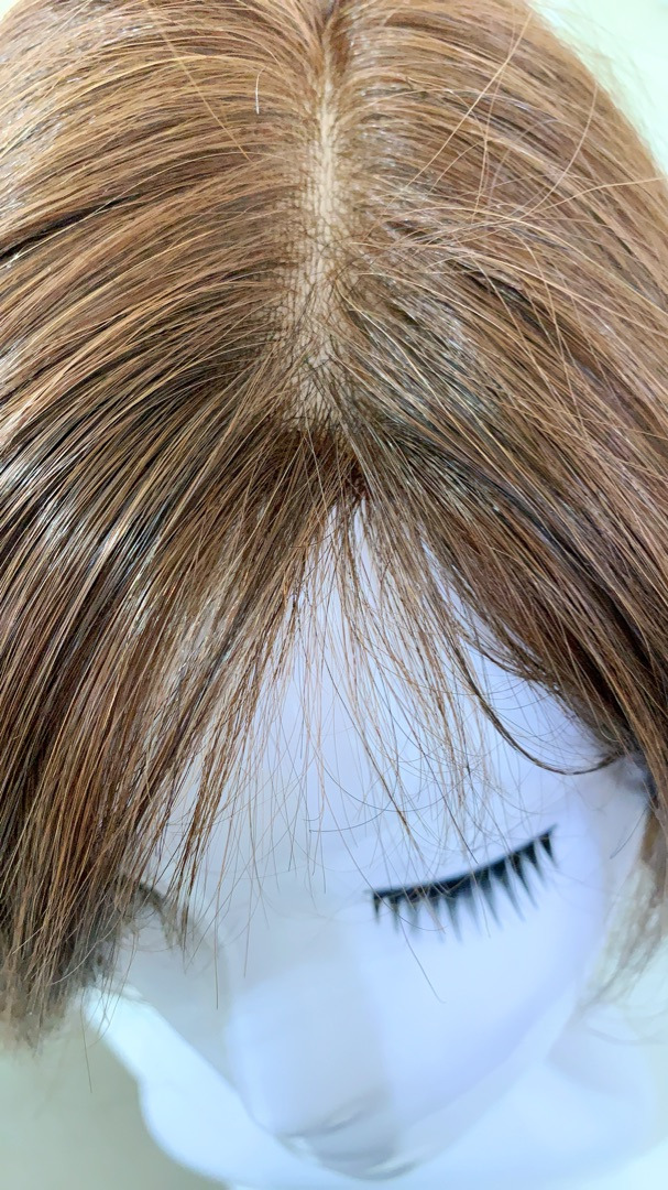 応用編 前髪が長いウィッグを自然に見せる方法 上野サロン公式ブログ 自然なウィッグ エクステの専門店アクアドール公式ブログ