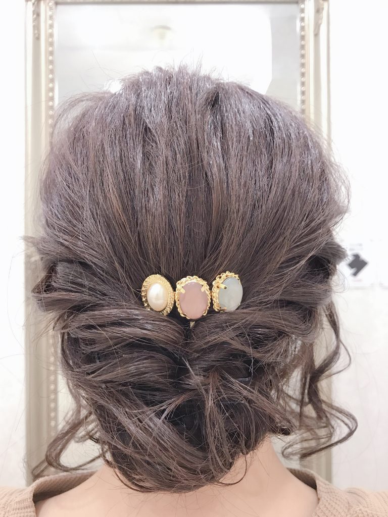 ウィッグで結婚式へ♡お呼ばれアップヘアアレンジ！ | 名古屋サロン