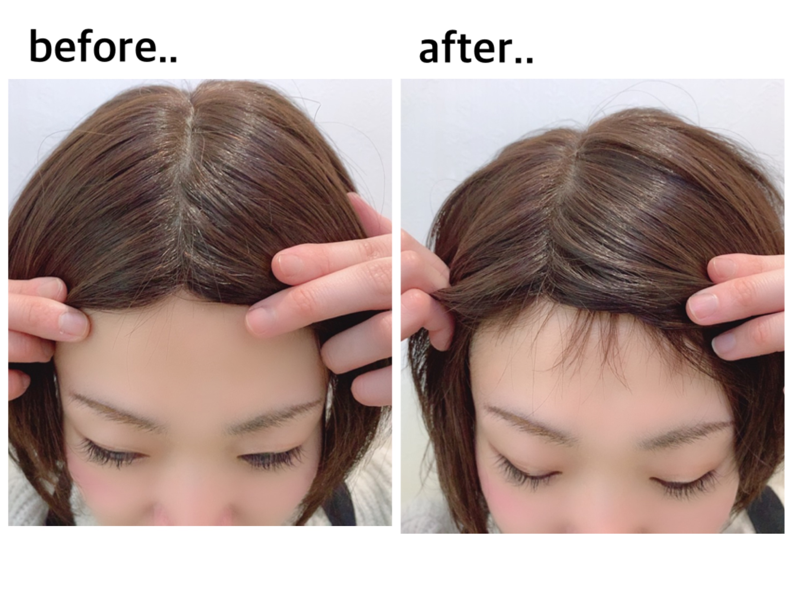 お持ちのどんなウィッグにも自然なうぶ毛を作る方法！ | 上野サロン