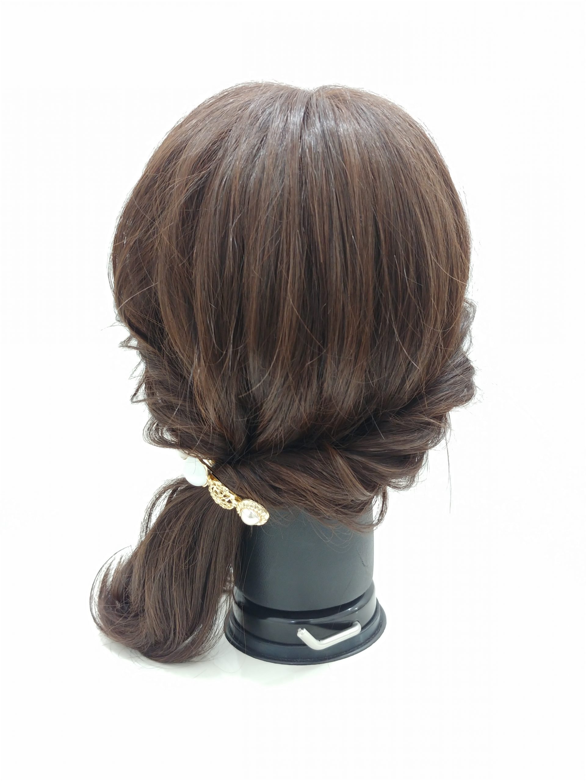 三つ編みができなくても大丈夫♡簡単ウィッグヘアアレンジに挑戦