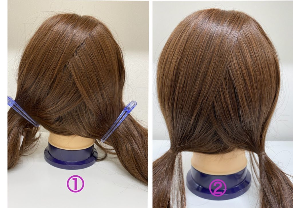 ヘアアレンジウィッグセット アレンジウィッグ 姫カットポニーテール(アレンジウィッグ 姫