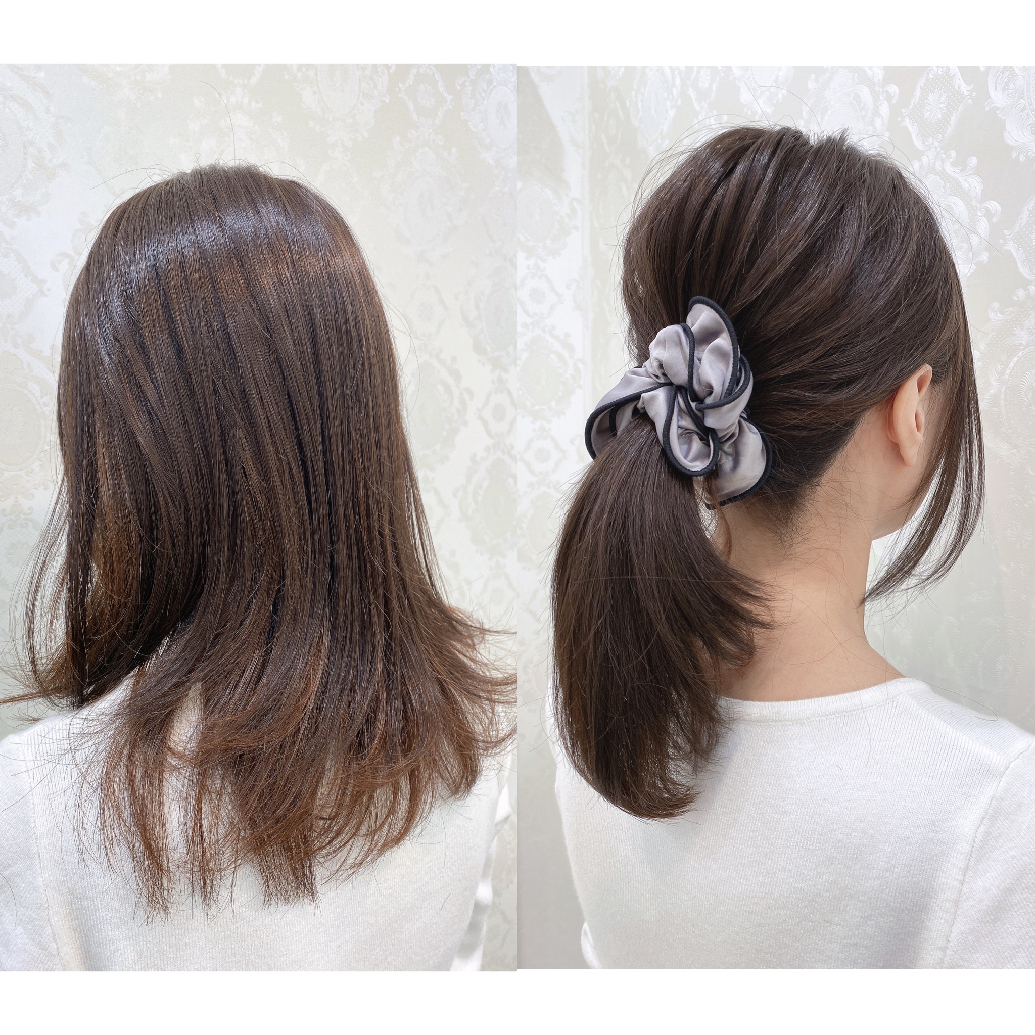 ヘアピース新作！部分ピースをつけてまとめたいかたにも使いやすいです