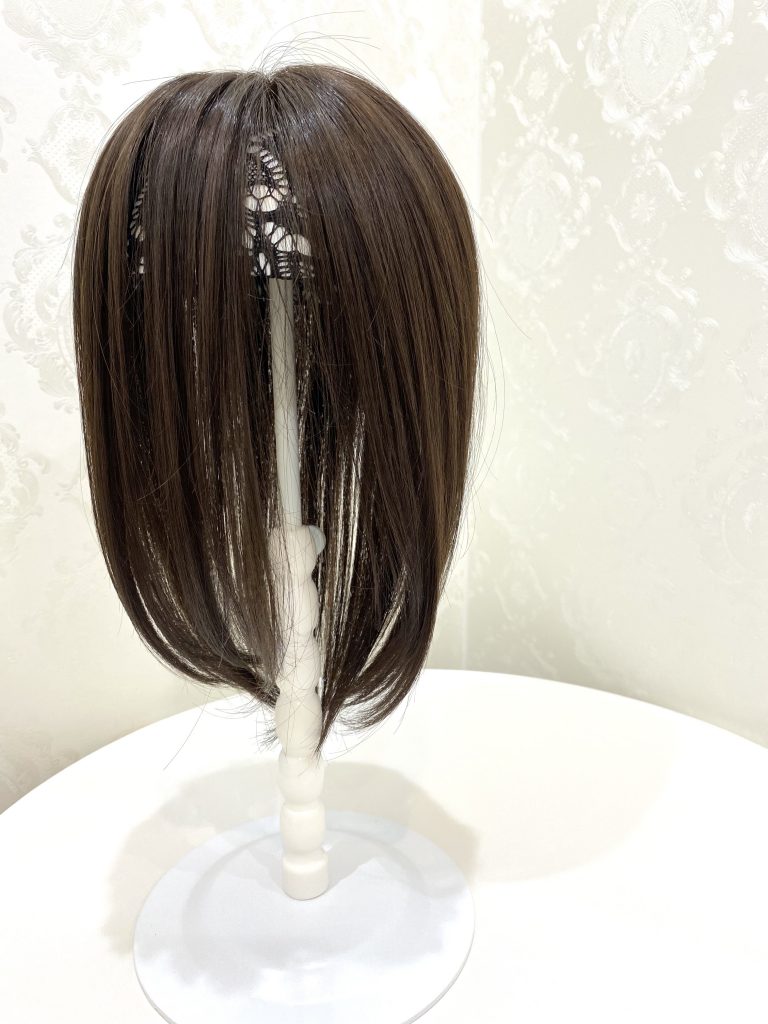 ヘアピース新作！部分ピースをつけてまとめたいかたにも使いやすいです