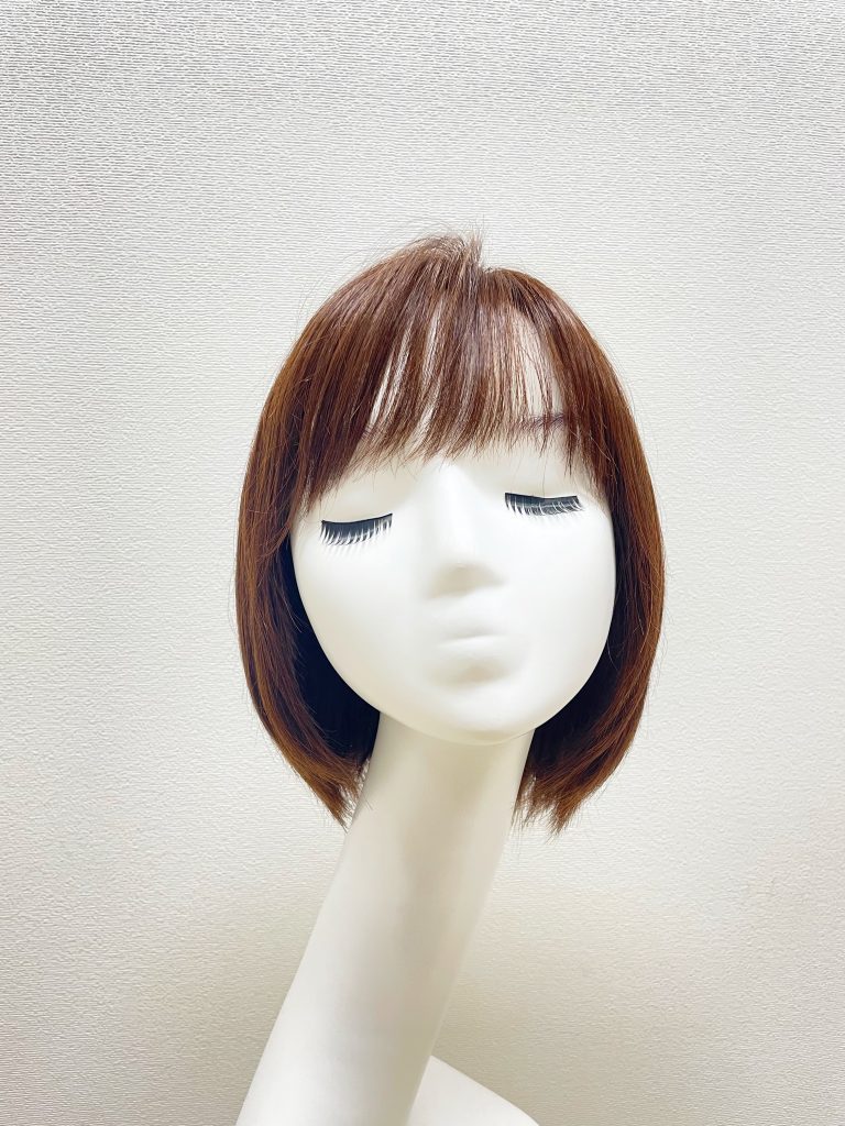 ボブスタイル モデルウィッグ 3つ カジュアルボブ 2タイプバング（ショート・ボブウィッグ