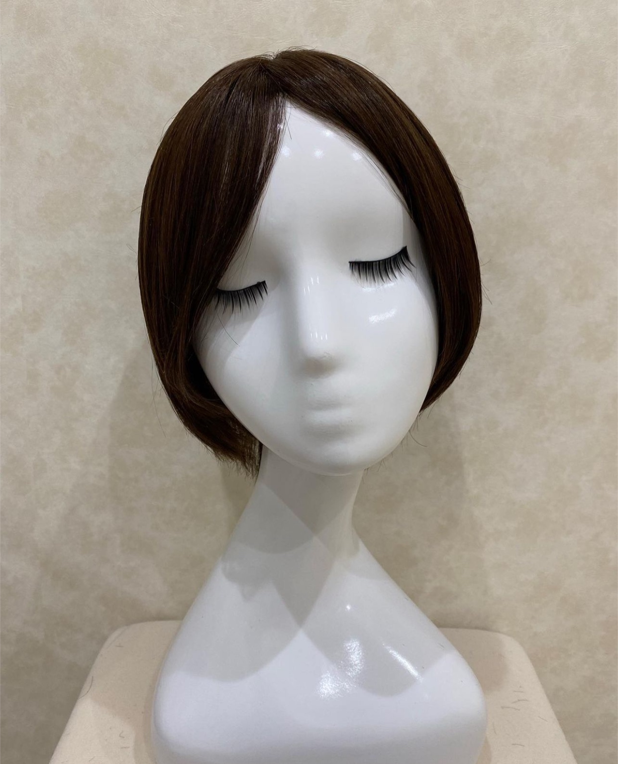 Lサイズ】人毛MIXウィッグでました！！サロンオリジナルカットウィッグ