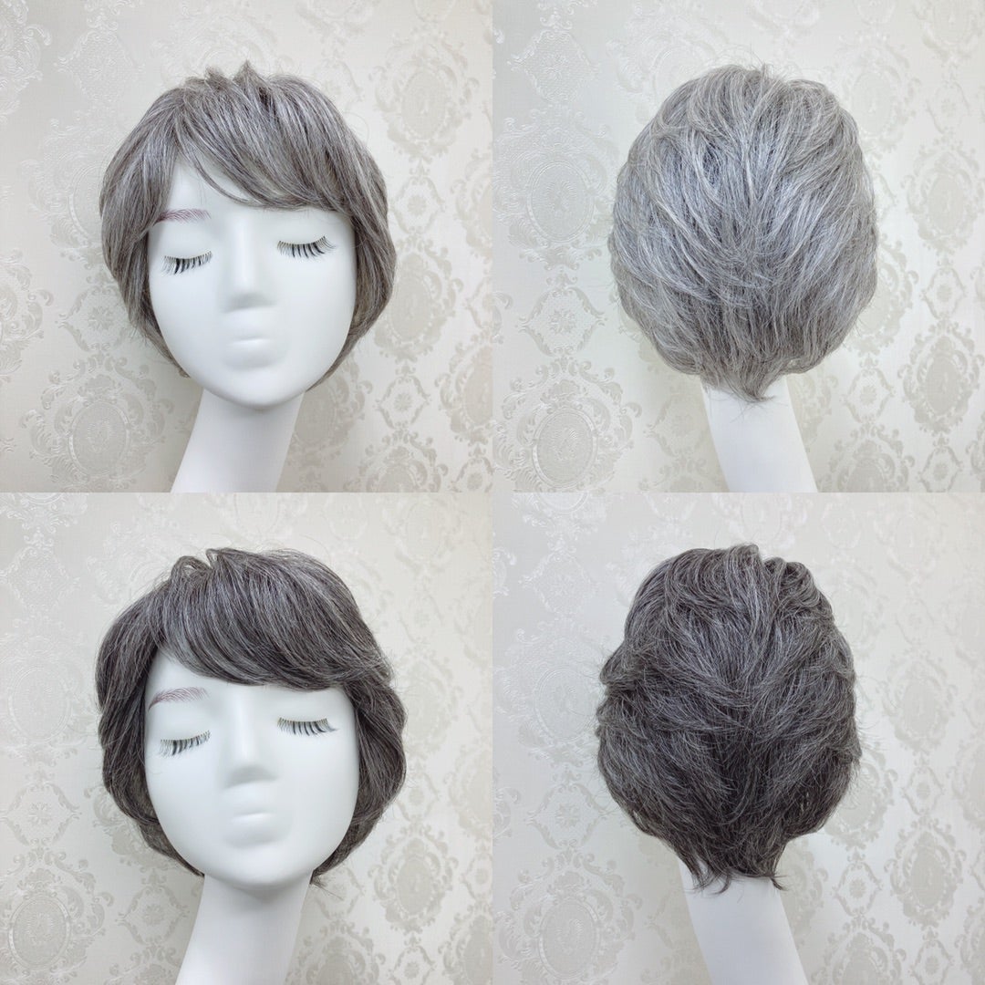 ウィッグで上品白髪ヘアに☆ | 横浜サロン公式ブログ| 自然なウィッグ