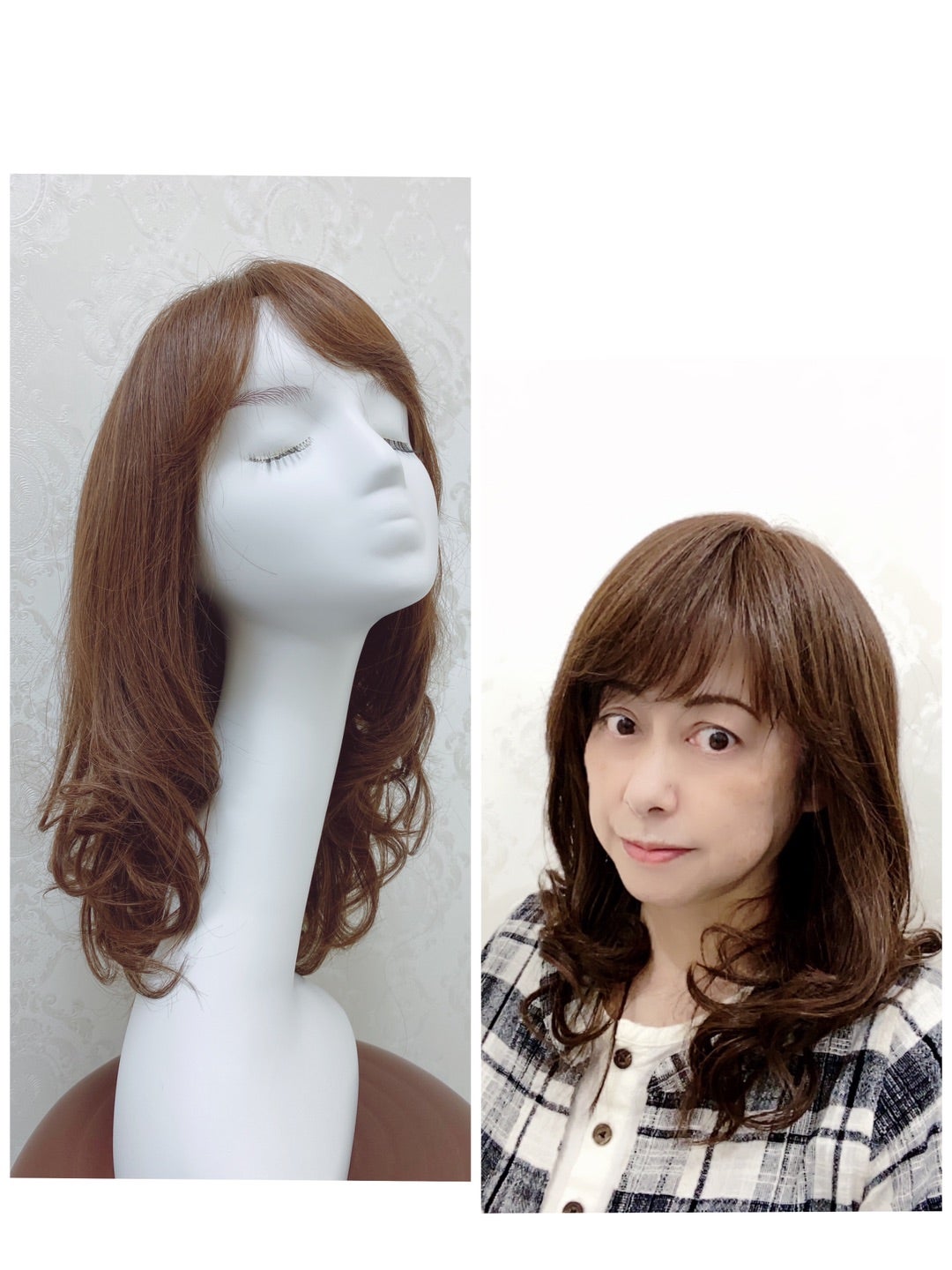 毛先ふわふわカール☆ 明るめカラー☆ オリジナルロングスタイル