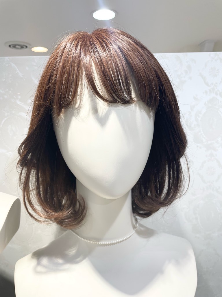 既製品ウィッグの毛量調整で更に自然さアップします！ | 札幌サロン